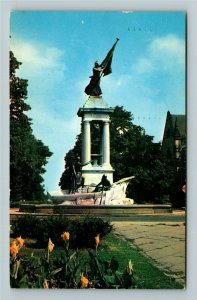 Baltimore MD- Maryland, Francis Scott Key Memorial, Chrome c1956Postcard