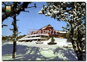 Postcard Modern Font Romeu Sports Resort Winter Sports Airelles home at the f...