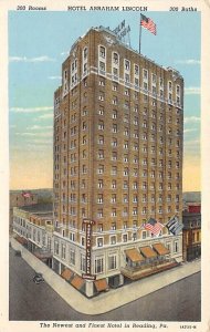 Hotel Abraham Lincoln Reading, Pennsylvania PA  