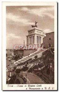 Old Postcard Roma Church of Regina Coeli