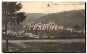 Old Postcard Bouillon Le Chateau for Jack Du Calvaire