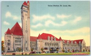 Postcard - Union Station - St. Louis, Missouri