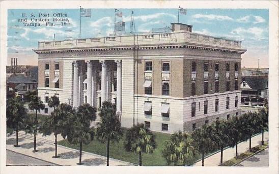 Florida Tampa U S Post Office And Custom House1924