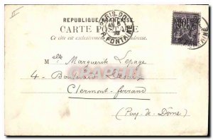 Postcard Old Paris Parc Monceau the Naumachia