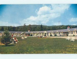 Unused Pre-1980 OLD CARS & MOUNT JEFFERSON MOTEL Randolph New Hampshire NH n9979