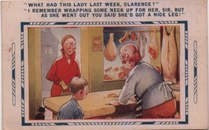 little helper postcard: The Butcher's Boy