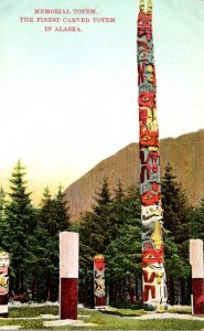 Alaska Memorial Totem Pole