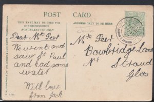 Genealogy Postcard - Peer - Bowbridge Lane, Nr Stroud, Gloucs   RF1396