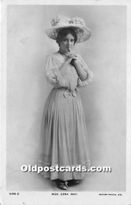 Miss Edna May Theater Actor / Actress Postal Used Unknown 