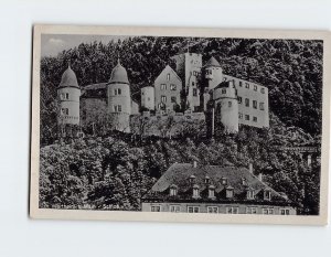 Postcard Schloss, Wertheim am Main, Germany