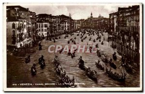 Italia - Italy - Italy - Venice - Venezia - Canal Grande - Old Postcard