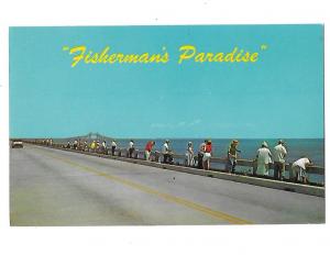 Fisherman's Paradise Good Fishing from Sunshine Bridge St. Petersburg Florida