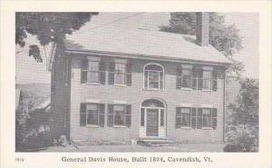 Vermont Cavendish General Davis House Built 1824