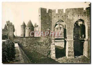 Postcard Modern Carcassonne Narbonne Gate