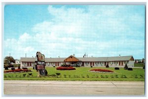 Shamokin Dam Pennsylvania Postcard Phillips Motel Sunbury c1960 Vintage Antique