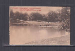 PALESTINE, ISRAEL, JORDAN RIVER, FORD, c1910 ppc., unused.