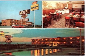 Postcard MOTEL SCENE Grinnell Iowa IA AJ0125