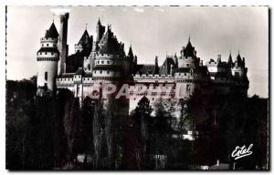 Old Postcard The Chateau de Pierrefonds From left to right the Towers Chariem...