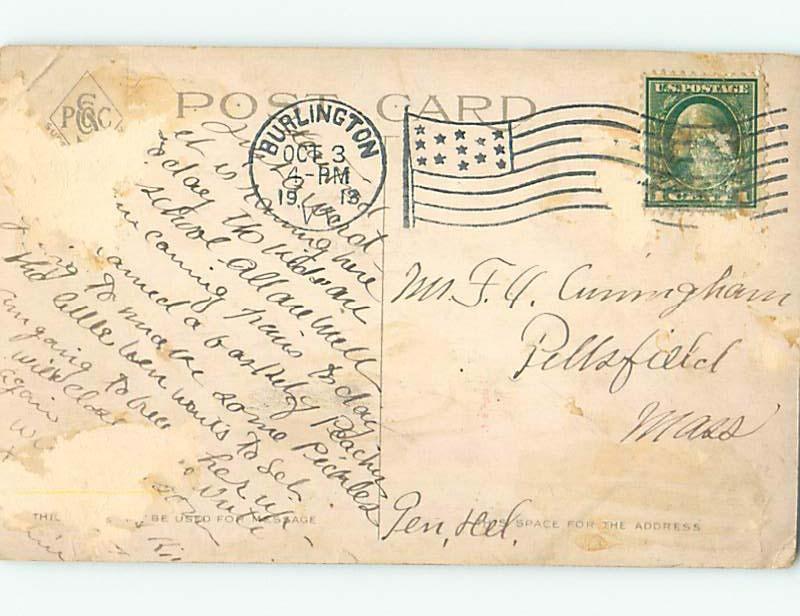 Divided-Back WATERFALL Burlington Vermont VT HJ7915