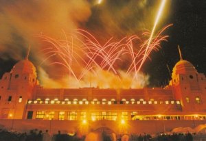 Wembley Stadium Fireworks Display Rare London Postcard