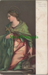 Religion Postcard - St Margaret Andrea Del Sarto The Duomo, Pisa RS26899