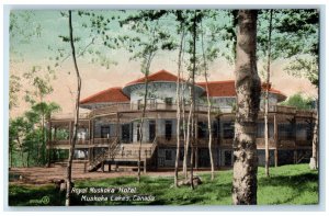 1909 Royal Muskoka Hotel Muskoka Lakes Muskoka, Ontario Canada Postcard