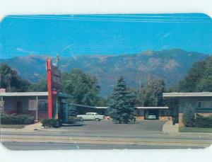 Pre-1980 MOTEL SCENE Colorado Springs CO G7796