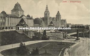 poland, SZCZECIN STETTIN, Hakenterrasse (1910s)