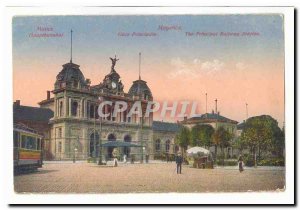 Germany Mainz Old Postcard Mainz Main Railway Station