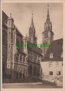 Germany Postcard-Bavaria, Nurnberg, St Lorenzkirche RR14903