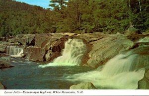 New Hampshire White Mountains Kancamagus Highway Lower Falls