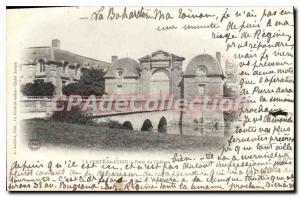 Old Postcard La Ferte St Aubin Porte Du Chateau