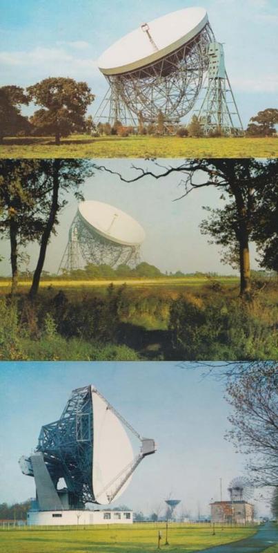 Nuffield Radio University Of Manchester 3x DRG 1970s Postcard s