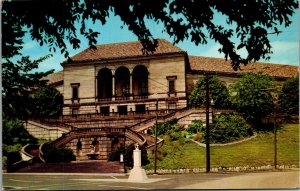 Vtg 1950s Dayton Art Institute Dayton Ohio OH Chrome Postcard