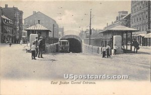 East Boston Tunnel Entrance - Massachusetts MA