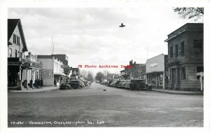 OR, Hermiston, Oregon, RPPC, Street Scene, Business Area, Leo Photo No 47-561