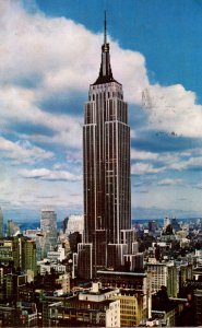 New York City Empire State Building 1956