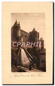 Postcard Old Cite Carcassonne Grande Cote Porte d'Aude