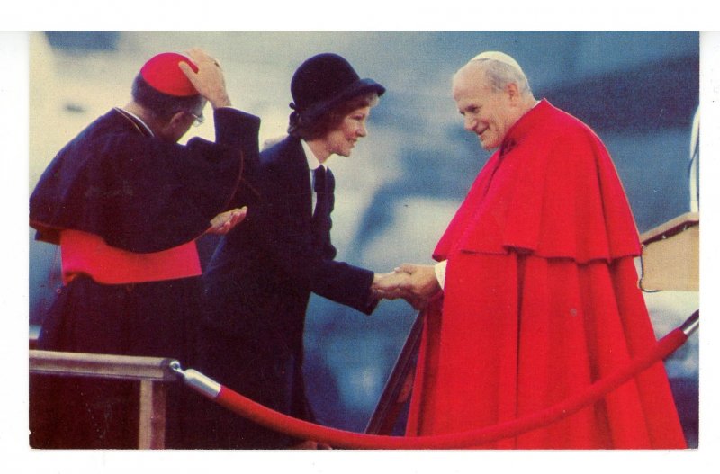 Pope John Paul II & First Lady Rosalynn Carter, 1979