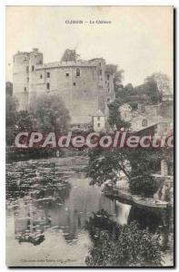 Postcard Old Clisson Chateau