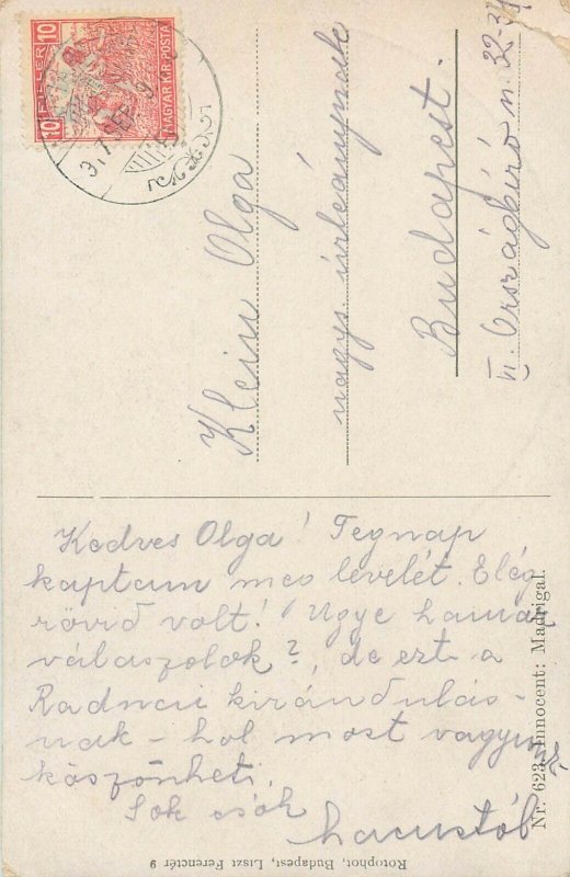 Innocent Madrigal 1917 postcard