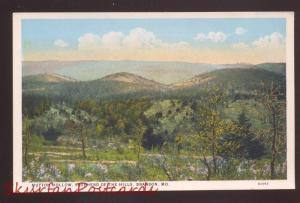 BRANSON MISSOURI MUTTON HOLLOW SHEPHERD OF THE HILLS VINTAGE POSTCARD