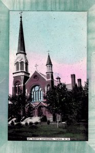 Fargo, North Dakota - A view of St. Mary's Cathedral - c1908