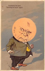 Shooting the moon Postcard