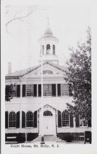 Court House Mt. Holly New Jersey Vintage Postcard C126