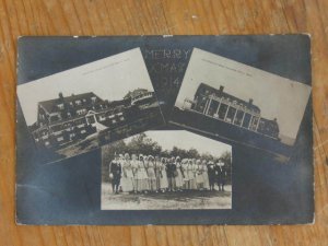 Sagamore Beach Cape Cod MA Multi-View c1910 Real Photo Postcard