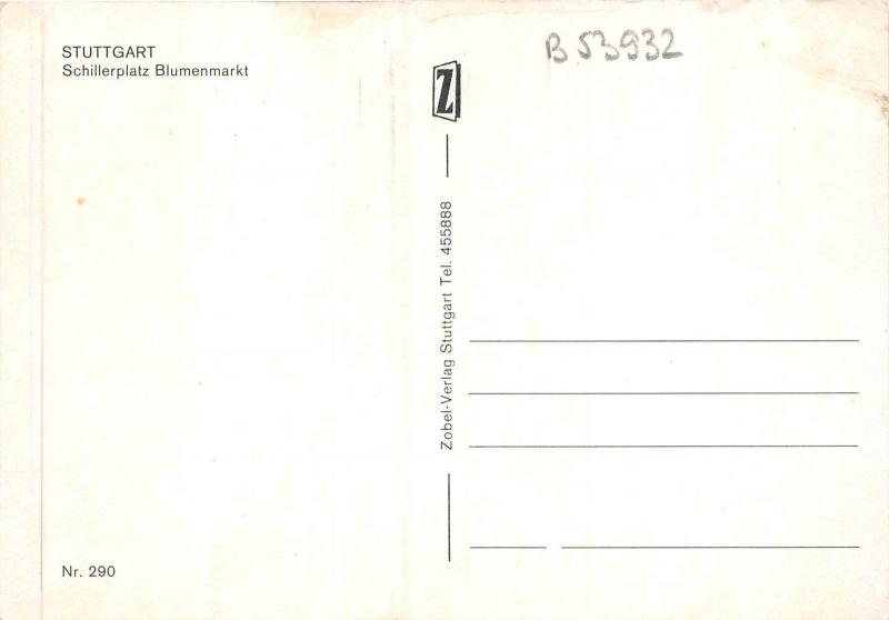 B53932 Stuttgart Schillerplatz   germany