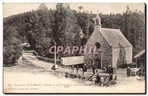 Around St Brieuc Postcard Old Chapel Ste Anne Houlin