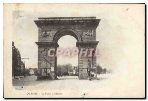 Old Postcard Dijon La Porte Guillaume