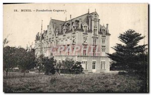 Postcard Old Chateau Rueil Cognac Foundation